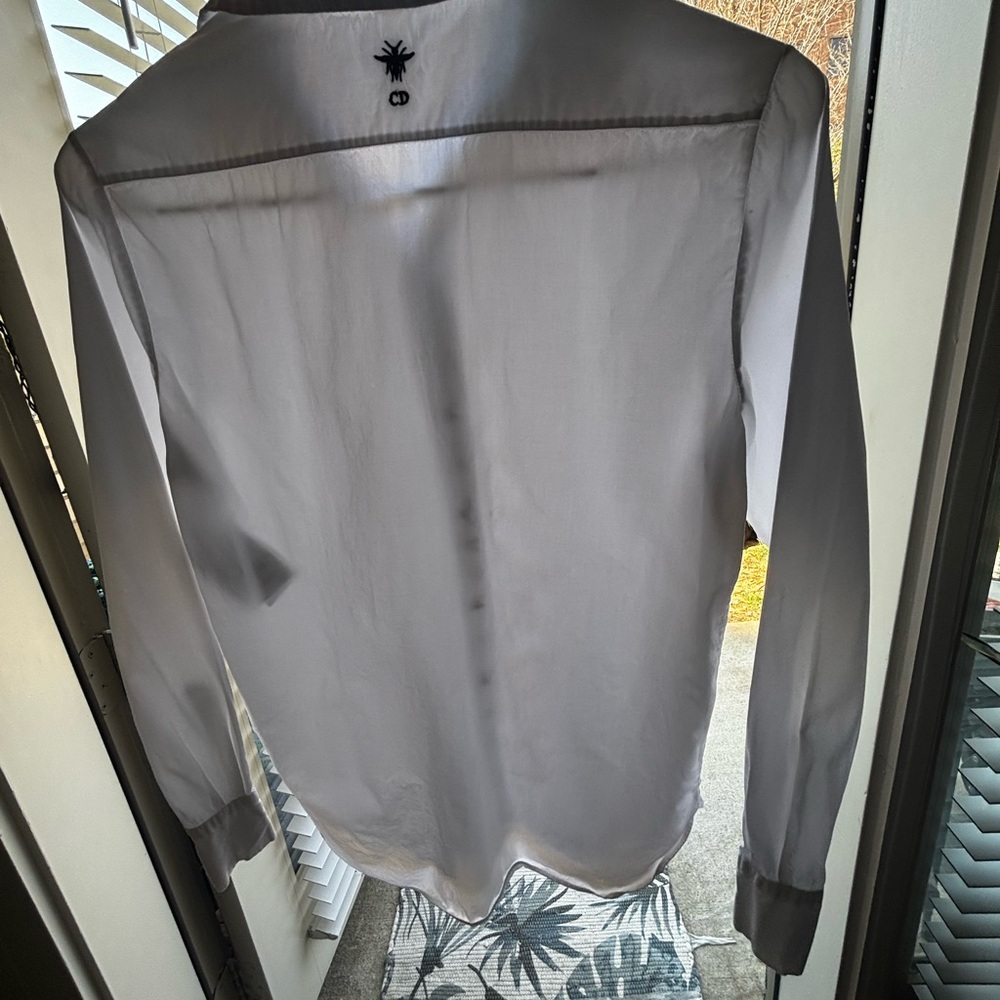 Dior Uniforme White Button Down Shirt - Picture 4 of 7